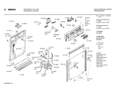 Схема №1 SPI4462 с изображением Вкладыш в панель для электропосудомоечной машины Bosch 00350492