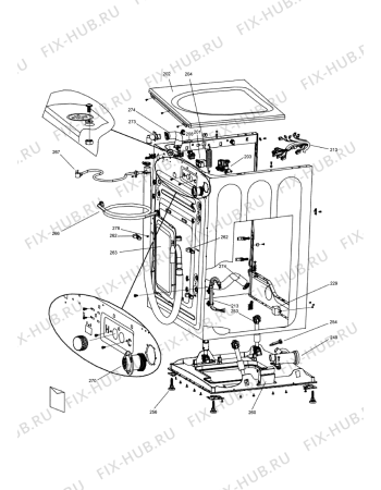 Схема №1 AWG1212PRO (F095524) с изображением Всякое для стиральной машины Indesit C00380834