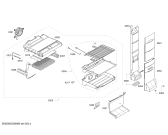 Схема №1 3KF6862XI Balay с изображением Дверь морозильной камеры для холодильника Bosch 00718659