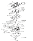 Схема №1 KHSP5 77510 с изображением Труба для плиты (духовки) Whirlpool 482000021832