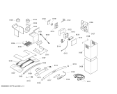 Схема №1 D96M5A0 DEM 57 с изображением Вентиляционный канал для электровытяжки Bosch 00449266