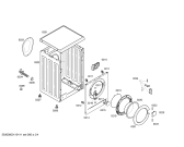 Схема №2 WM14A121 с изображением Панель управления для стиралки Siemens 00662021