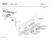 Схема №1 HS60822 с изображением Панель для плиты (духовки) Siemens 00208462
