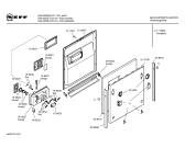 Схема №1 S4443S5EU с изображением Вкладыш в панель для посудомойки Bosch 00369877