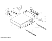 Схема №2 HSC140P21 с изображением Панель для духового шкафа Bosch 00682163