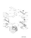 Схема №1 902.451.40 OV G00 S OVEN IK с изображением Обшивка для плиты (духовки) Whirlpool 481010532583