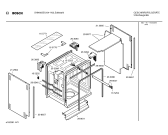 Схема №1 SHI4605EU Silence comfort с изображением Передняя панель для посудомоечной машины Bosch 00350265