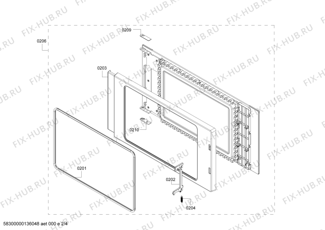 Схема №1 C54L70N0GB с изображением Панель управления для духового шкафа Bosch 00682881