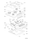Схема №1 AKF 617 IX с изображением Другое для плиты (духовки) Whirlpool 481231038871