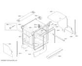 Схема №1 SMV40E50RU, SilencePlus Made in Germany с изображением Передняя панель для электропосудомоечной машины Bosch 00708310
