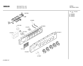 Схема №1 HSV162UFF Bosch с изображением Панель управления для электропечи Bosch 00366413