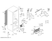 Схема №1 KG33NX45 с изображением Дверь для холодильника Siemens 00246749