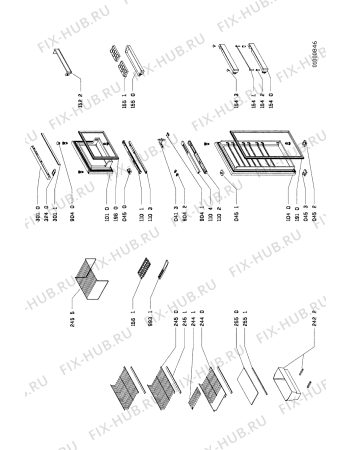Схема №1 ART 208 с изображением Электросопротивление для холодильной камеры Whirlpool 481969028157