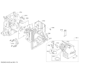 Схема №1 TCC78K750A с изображением Дисплейный модуль для кофеварки (кофемашины) Bosch 00649245