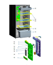 Схема №1 WTM 557 R SS с изображением Льдогенератор для холодильника Whirlpool 482000094250