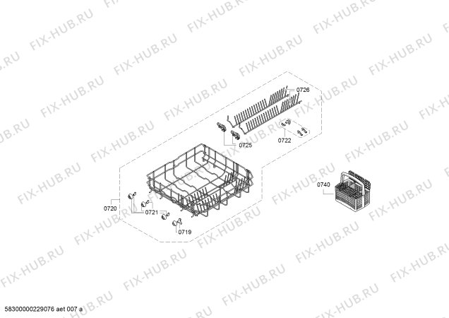 Взрыв-схема посудомоечной машины Profilo BMA6250EG BMA6250EG A+ - Схема узла 06