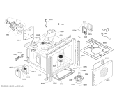 Схема №1 HBN870761 с изображением Фронтальное стекло для духового шкафа Bosch 00477953