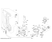 Схема №3 SMI25AS00E SilencePlus с изображением Силовой модуль запрограммированный для посудомоечной машины Bosch 12013647