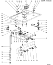 Схема №1 KG2300WGP (F014054) с изображением Панель для плиты (духовки) Indesit C00047993