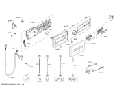 Схема №1 WFVC6450UC с изображением Панель управления для стиральной машины Bosch 00677458