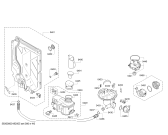 Схема №4 SMS50L08EU SilencePlus с изображением Силовой модуль запрограммированный для посудомойки Bosch 12015618