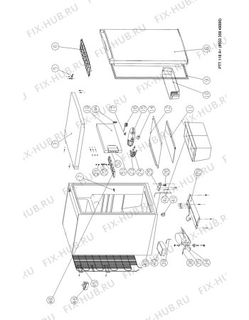 Схема №1 PTT118A+ с изображением Электрокомпрессор для холодильника Whirlpool 482000015083