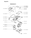 Схема №1 RO6843EA/410 с изображением Крышка для мини-пылесоса Rowenta RS-2230000289