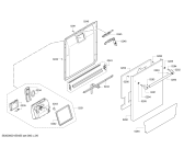 Схема №2 DWHD650GFP с изображением Модуль управления для посудомойки Bosch 00703370