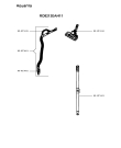 Схема №1 RO8213EA/411 с изображением Двигатель (мотор) для пылесоса Rowenta RS-RT4286