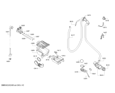 Схема №2 WAT2849BSN с изображением Панель управления для стиралки Bosch 11021158