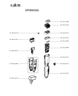 Схема №1 EP7500C0/23 с изображением Микронасадка для электроэпилятора Calor CS-00135732