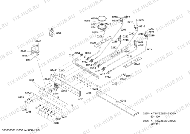 Взрыв-схема плиты (духовки) Siemens HQ745506N Siemens - Схема узла 02