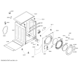 Схема №1 WAE24269TI с изображением Рама люка для стиралки Bosch 00706302