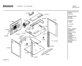 Схема №1 CH14760 с изображением Панель управления для духового шкафа Bosch 00361681