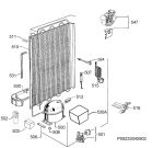 Схема №1 S73320KDX0 с изображением Модуль (плата) управления для холодильника Aeg 973925041767014