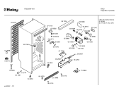 Схема №1 F6232 с изображением Дверь морозильной камеры для холодильника Bosch 00213186