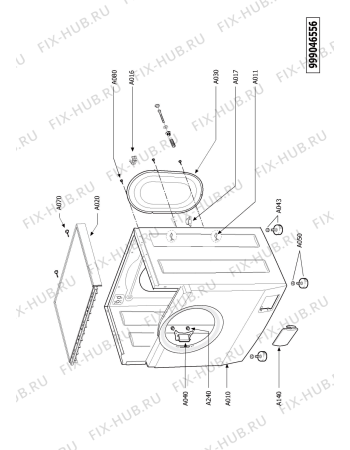 Схема №1 AWG 910 E CE с изображением Другое для стиральной машины Whirlpool 480111101245