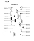 Схема №1 PU4025K0/870 с изображением Панель для увлажнителя и очистителя воздуха Tefal RS-PU000079