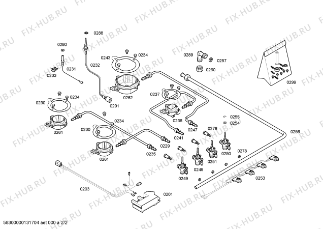 Схема №1 PCD652DEU с изображением Варочная панель для духового шкафа Bosch 00680806