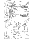 Схема №1 ADP 4737 с изображением Обшивка для электропосудомоечной машины Whirlpool 481245373562
