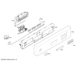 Схема №2 SHU43C05UC Bosch с изображением Внешняя дверь для посудомоечной машины Bosch 00680002