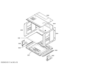 Схема №1 HBCKBA15 с изображением Модуль реле для плиты (духовки) Bosch 00641182