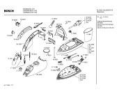 Схема №1 TDA8360GB SENSIXX CONFORT с изображением Нижняя часть корпуса для утюга (парогенератора) Bosch 00363331