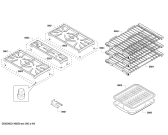 Схема №1 PRD486GDHC с изображением Рамка для духового шкафа Bosch 00685114