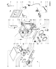 Схема №1 AWL 368 с изображением Кнопка, ручка переключения для стиральной машины Whirlpool 481941028692