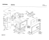 Схема №1 HB032179 с изображением Стеклянная полка для плиты (духовки) Siemens 00202791