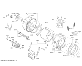 Схема №1 WM260160 Gaggenau с изображением Вкладыш для стиралки Bosch 00649368