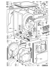 Схема №1 TRA 4120WS с изображением Обшивка для сушильной машины Whirlpool 481245219325