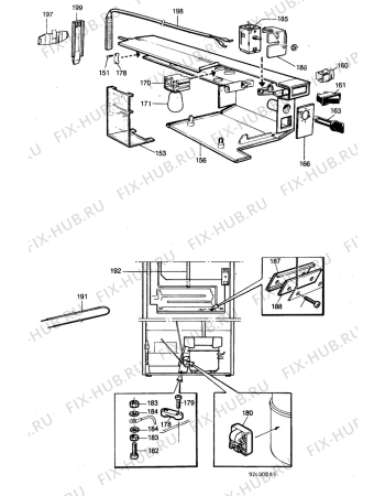 Взрыв-схема холодильника Electrolux TR1128 - Схема узла C10 Electric