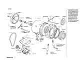 Схема №1 WV2200 SIWAMAT D с изображением Крышка для стиральной машины Siemens 00104970